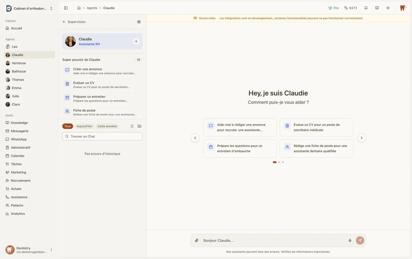 Claudie - Assistante RH